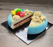 Monikos Jurgelevičienės darytas tortas
