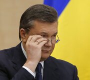 Viktoras Janukovyčius spaudos konferencijoje