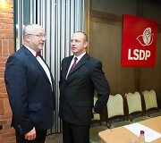 Juozas Olekas ir Ričardas Malinauskas