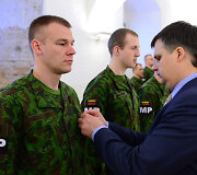 I&scaron; misijos Afganistane grįžusių Lietuvos karių sutikimo ceremonija