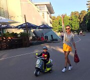 Vaida Skaisgirė su sūnumi Atu