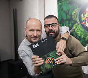 Robertas Daskevičius ir Gian Luca Demarco 
