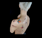 Agnės Andru&scaron;kos daryta tatuiruotė