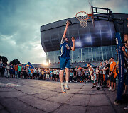 Red Bull King of the Rock&rdquo; gatvės krep&scaron;inio finalinis turnyras