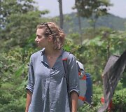 Giedrė Klimienė kavos ir kukurūzų plantacijose Gvatemaloje