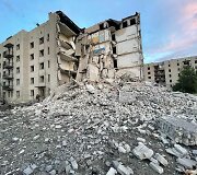 Rusijos ap&scaron;audymo padariniai Časiv Jare