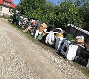 Nelegalus sąvartynas Auk&scaron;telkėje &Scaron;iaulių rajone