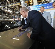 Naujos &bdquo;AVTOVAZ&ldquo; gamybos linijos Toljatyje pristatymas