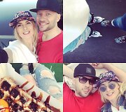 Kristina Ivanona su &scaron;irdies draugu Justinu
