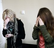 Viktorija Vaitiekaitytė (de&scaron;inėje) ir Viktorija Lietuvininkaitė Apeliaciniame teisme