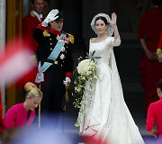 Danijos princas Frederikas su princese Mary