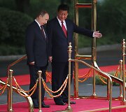 Rusijos prezidentas Vladimiras Putinas ir Kinijos prezidentas Xi Jinpingas