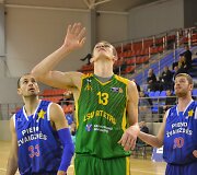 Kauno rajono &bdquo;LSU&ndash;Atletas&ldquo; žaidė su Pasvalio &bdquo;Pieno žvaigždėmis&ldquo; ir pralaimėjo 65:91