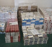 Sulaikyti kontrabandiniai rūkalai
