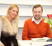 Antanas Guoga ir Aistė &Scaron;lapokaitė