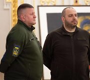 Valerijus Zalužnas ir Rustemas Umerovas