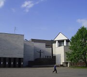 Mykolo Žilinsko dailės galerija Nepriklausomybės a. Kaune, architektai E. Miliūnas, S. Ju&scaron;kys, K. Kisielius, 1981-1988 m.