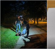 Naktinė pamaina su Palangos policijos pareigūnais