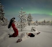 Justina Vaitiekūnaitė Laplandijoje