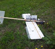 Kontrabandininkų lėktuvėlis skirtas skraidinti cigaretes