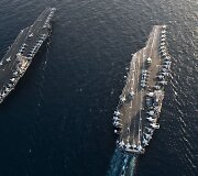&bdquo;Nimitz&ldquo; tipo lėktuvne&scaron;is &ndash; didžiausias karinis laivas pasaulyje