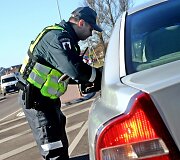 Vairuotojų blaivumo patikrinimas Panevėžyje