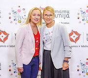 Eglė Mėlinauskienė ir Justina Žukauskienė