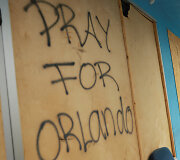 Orlando gyventojai Floridoje ruo&scaron;iasi uragano Miltonas smūgiui