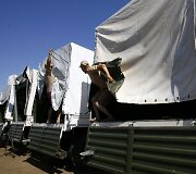 Rusijos &bdquo;humanitarinės pagalbos&ldquo; siunta