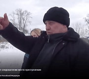 Pavelas &Scaron;uvalovas duoda parodymus nusikaltimo vietoje