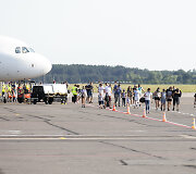 Palangoje nusileido lėktuvas i&scaron; Vilniaus
