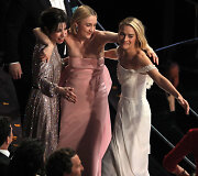 Sally Hawkins, Saoirse Ronan, Margot Robbie ir Meryl Streep