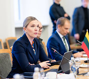 Agnė Bilotaitė susitiko su septynių &scaron;alių vidaus reikalų ministrais