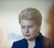 Lietuvos prezidentė Dalia Grybauskaitė 
