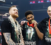 Ignas Brazdeikis, Matt Mitchell, Alen Smailagič