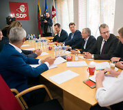 LSDP partijos valdybos posėdis
