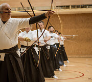 Vilniuje vyko kyudo &scaron;audymo i&scaron; lanko tarptautinės varžybos.