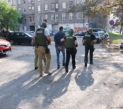 Nusikalstamos grupuotės narių sulaikymo operacija