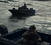 Ukrainos kariai keliasi per Dnieprą