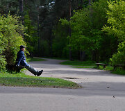 Laisvalaikis Vingio parke