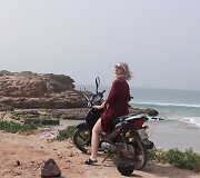 Taghazouto kaimas Maroke