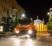 &bdquo;Grinda&ldquo; drėkina Vilniaus gatves