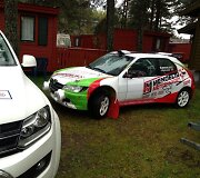 Norvegijos lietuviai ralio varžybose