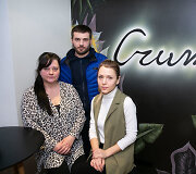 Kavinės &bdquo;Crumbs&ldquo; savininkai
