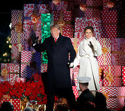Donaldas Trumpas ir Melania Trump