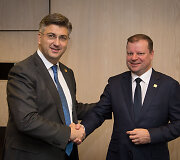 Andrejus Plenkovičius, Saulius Skvernelis