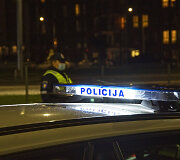 Akimirka i&scaron; vykusio policijos reido