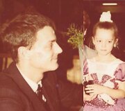Milana Ja&scaron;inskytė su tėčiu