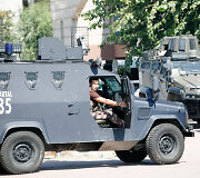 Saugumas prie Sinano Erdemo arenos