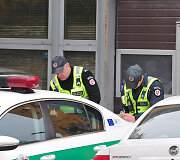 Policijos reidas Vilniuje, Ukmergės g.